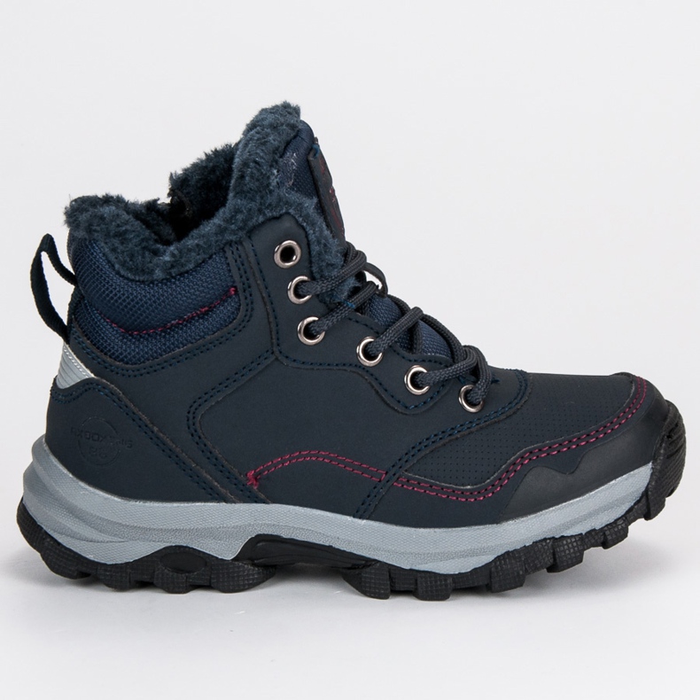 Ax Boxing Caçadores aquecidos no zíper azul