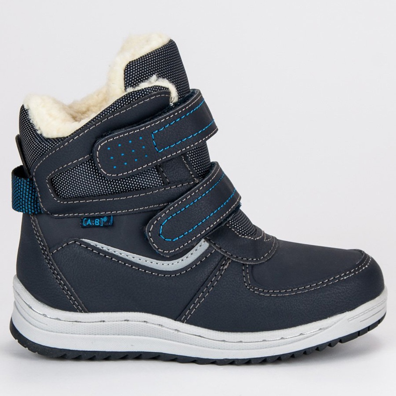 Arrigo Bello Botas de neve de velcro azul