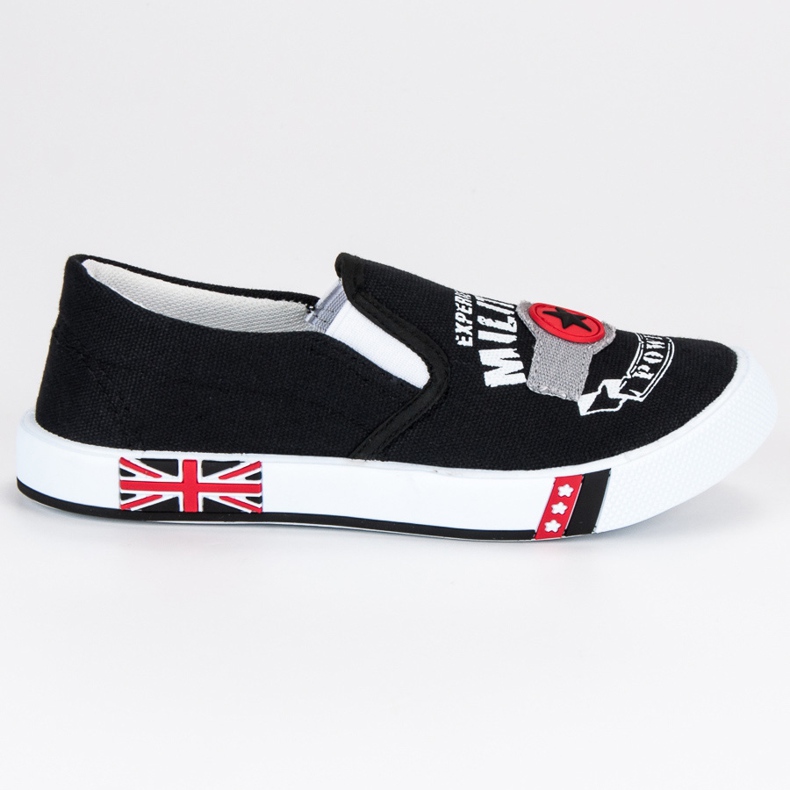 American Club Slipony americano das crianças preto