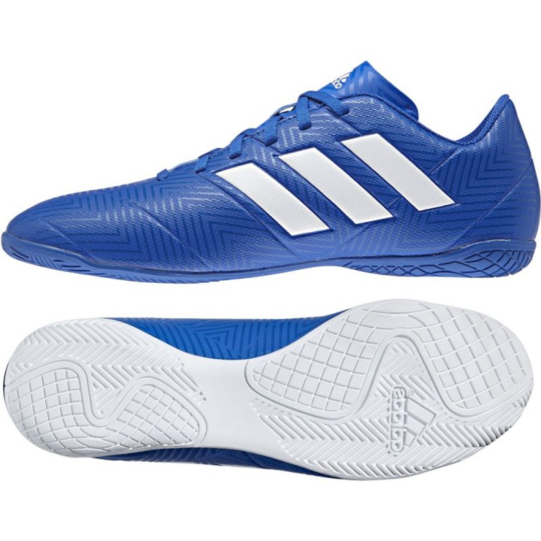Chuteira Adidas Nemeziz Tango 18.4 IN M DB2254 azul