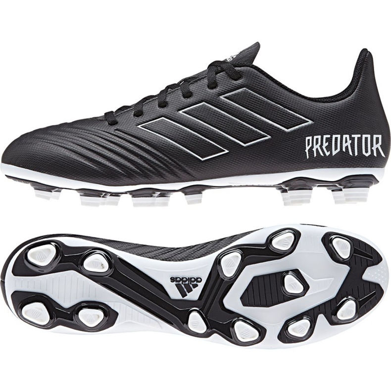 Chuteira Adidas Predator 18.4 FxG M DB2006 preto preto