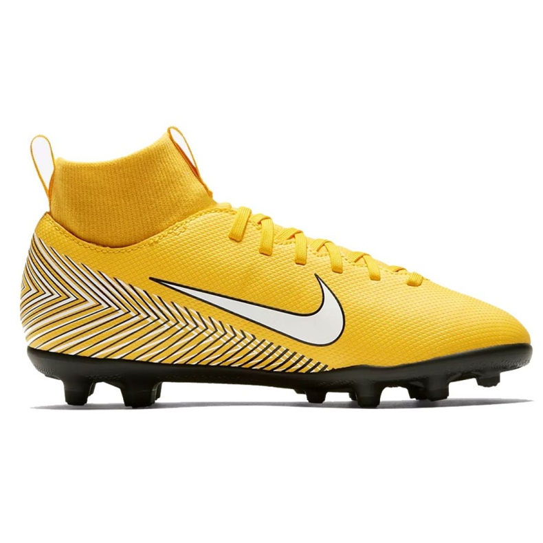 Chuteiras Nike Mercurial Superfly 6 Club Neymar Mg Jr AO2888-710 multicolorido amarelo Chuteiras Nike Mercurial Superfly 6 Club Neymar Mg Jr AO2888-710 multicolorido amarelo