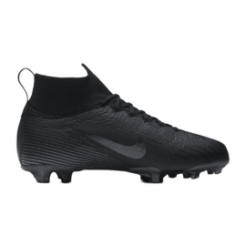 Chuteiras Nike Mercurial Superfly 6 Elite Fg Jr AH7340-001 preto preto Chuteiras Nike Mercurial Superfly 6 Elite Fg Jr AH7340-001 preto preto