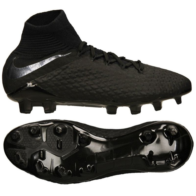Chuteiras de futebol Nike Hypervenom Phantom 3 Pro Df Fg M AJ3802-001 preto preto