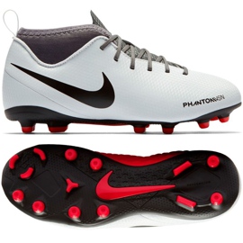 Chuteiras Nike Phantom Vsn Club Df Fg Jr AO3288-060 multicolorido branco