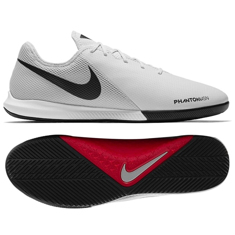 Tênis indoor Nike Phantom Vsn Academy Ic AO3225-060 branco cinza