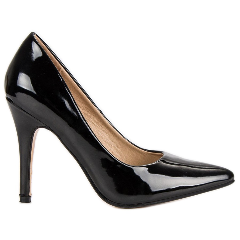 Alfinetes lacados pretos