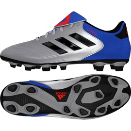 Chuteira Adidas Copa 18.4 FxG M DB2458 cinza prata