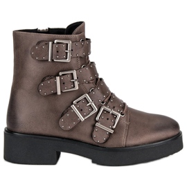 Corina Botas trabalhadoras marrons castanho Corina Botas trabalhadoras marrons castanho