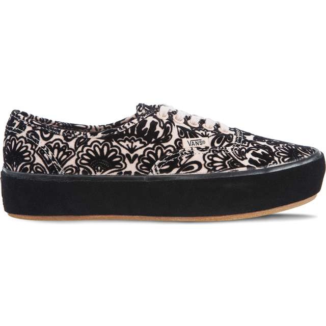 Vans Autêntica Plataforma Suede Rose multicolorido