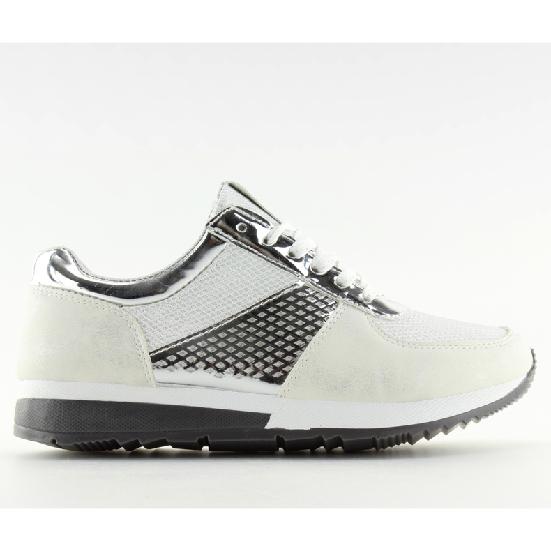 Sapatos esportivos femininos brancos N007 Branco