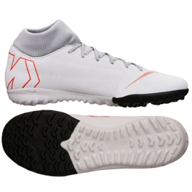 Chuteiras Nike Mercurial SuperflyX 6 Academy Tf M AH7370-060 multicolorido branco