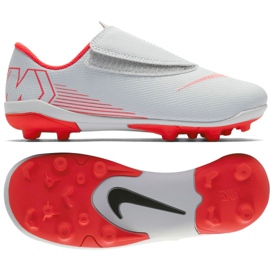 Nike Mercurial Vapor 12 Clube Futebol Sapatos Ps V Mg Jr AH7351-060
