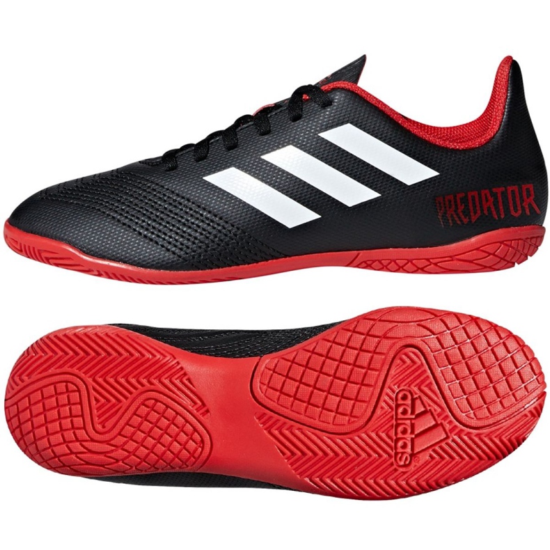 Chuteiras Adidas Predator Tango 18.4 Tf Jr DB2335 preto preto Chuteiras Adidas Predator Tango 18.4 Tf Jr DB2335 preto preto