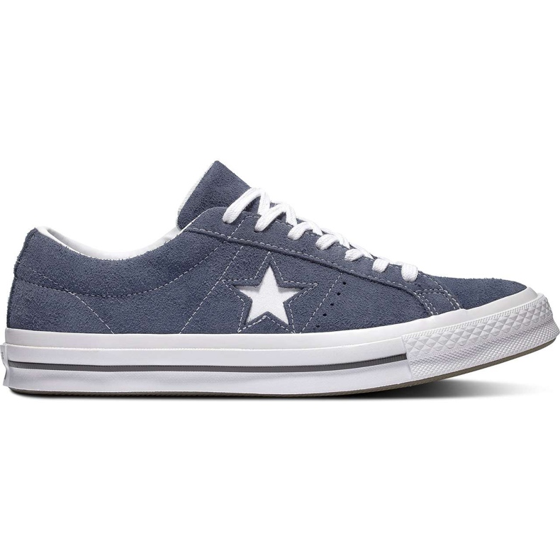 Converse Uma Estrela '74 Premium Suede Blue azul