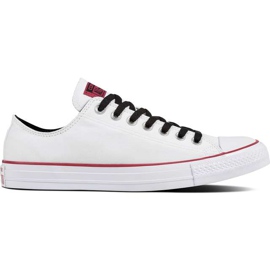 Converse Chuck Taylor All Star Colegial Cor Branco Rosa Pop Branco