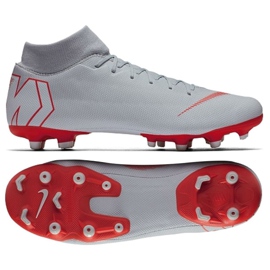 Botas de futebol Nike Mercurial Superfly 6 Academia Mg M AH7362-060 prata cinza / prata