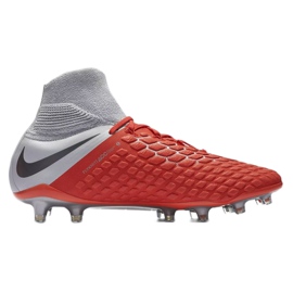 Chuteiras Nike Hypervenom Phantom 3 Elite Dynamic Fit Fg M AJ3803-600 preto vermelho