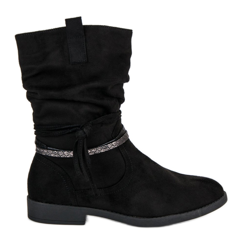 Seastar Botas pretas confortáveis preto