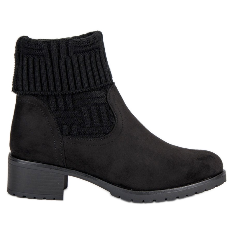 Seastar Botas femininas elegantes preto