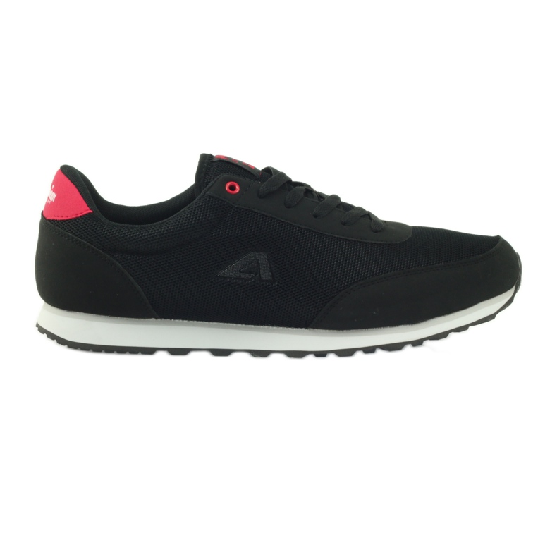 American Club ADI esportes jogging americano 1756 preto vermelho
