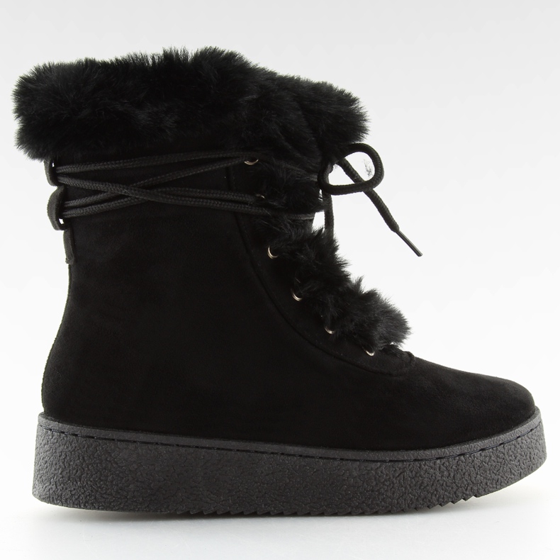 Botas pretas de neve preto KK-99 preto