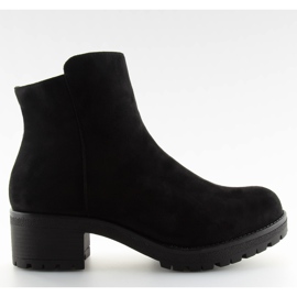 Botas pretas de salto largo JH561 preto