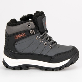 Ax Boxing Calçado quente acima do tornozelo cinza