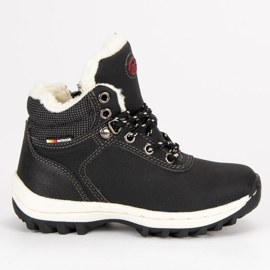 Ax Boxing Calçado de inverno com zíper preto