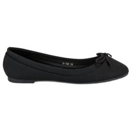 Lucky Shoes Bailarinas negras preto