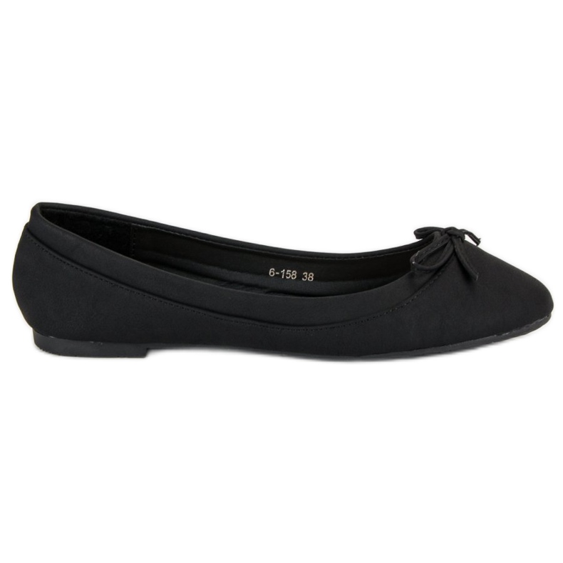 Lucky Shoes Bailarinas negras preto