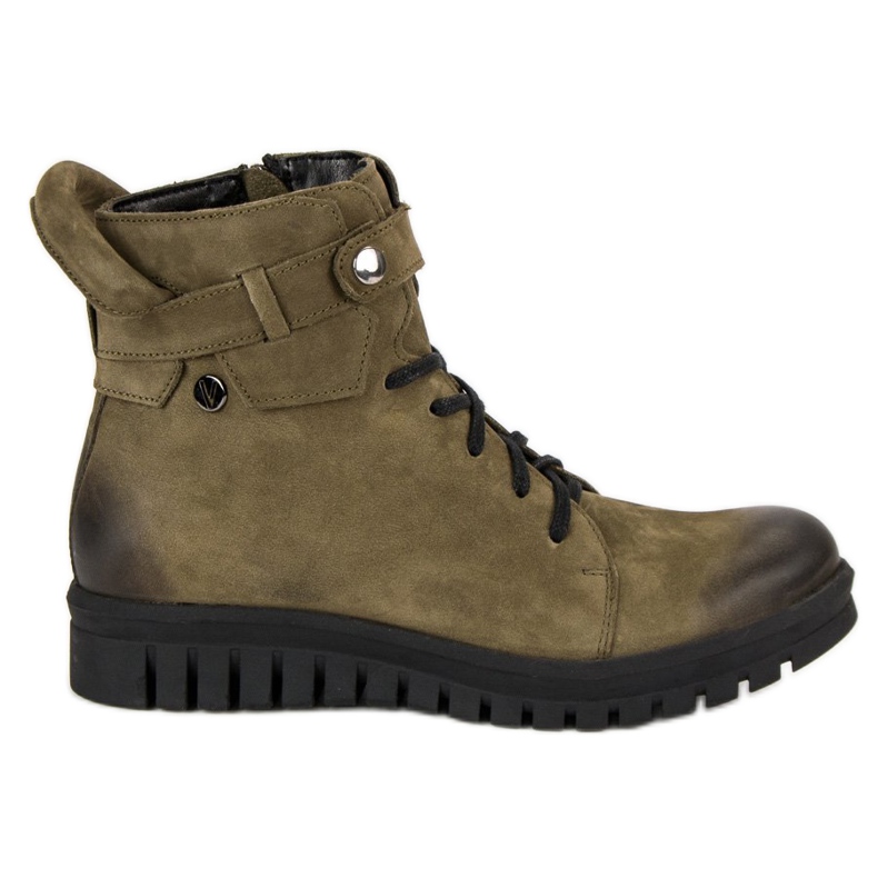 Botas trabalhadoras cáqui VINCEZA verde