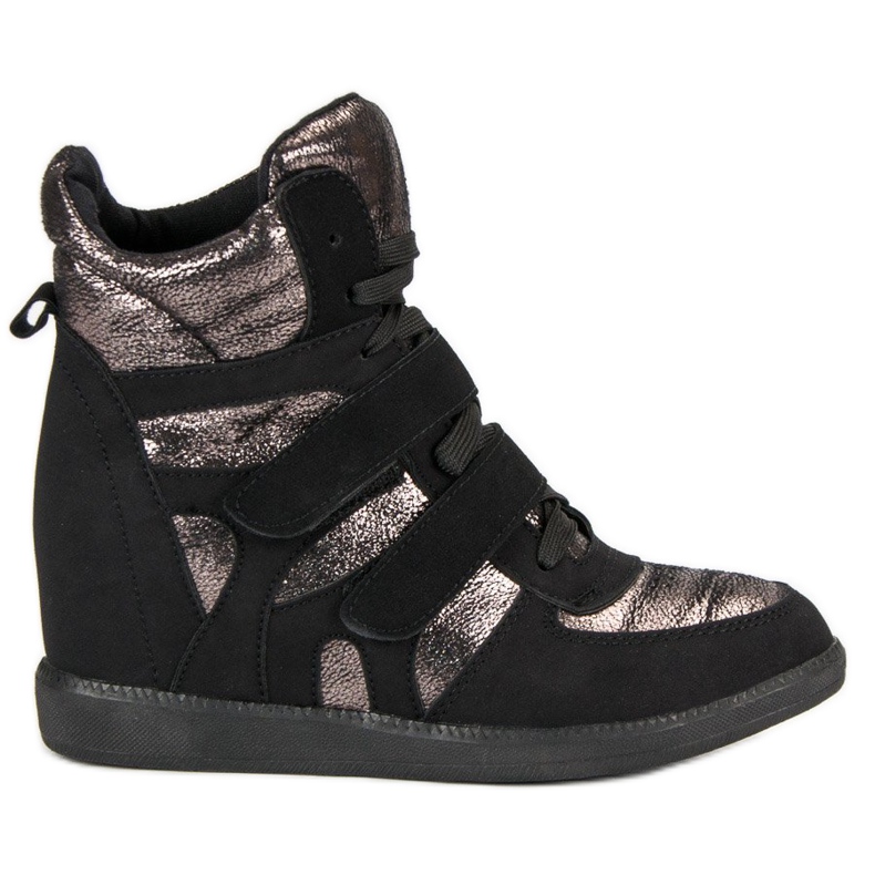 Tênis brilhantes preto