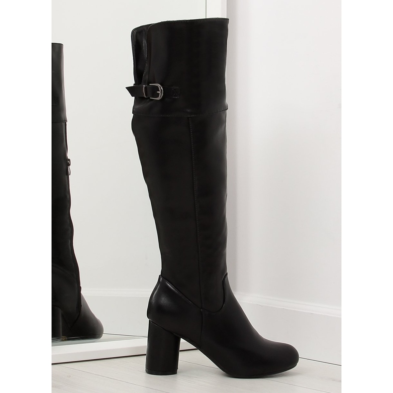 Preto salto alto A-9 Preto