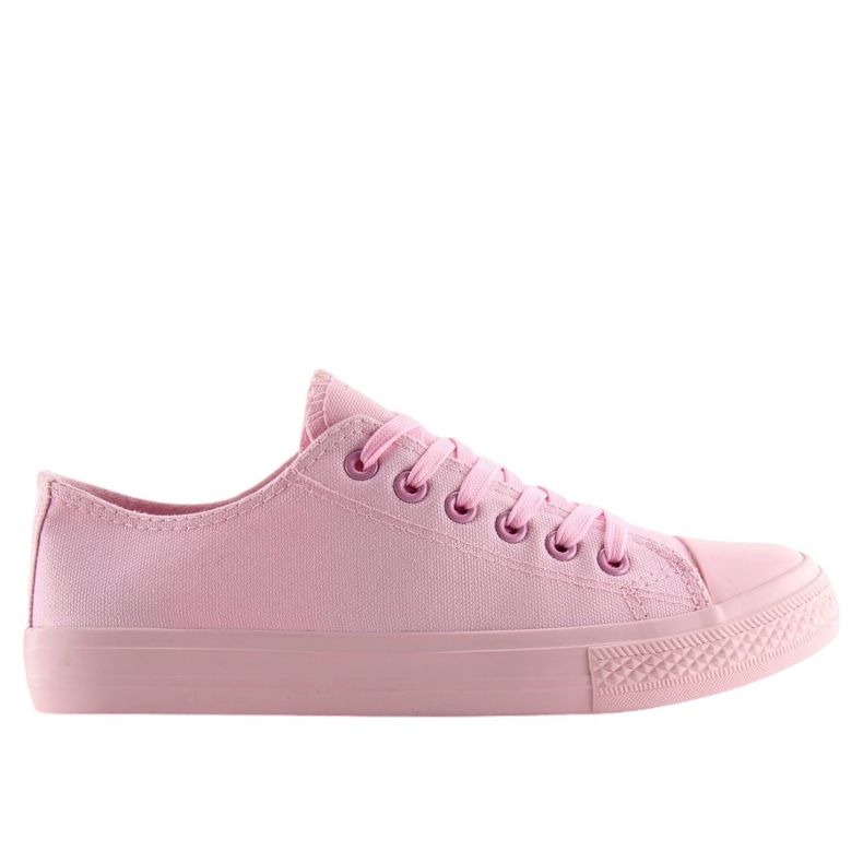 Tênis feminino rosa monocolor NB176 rosa