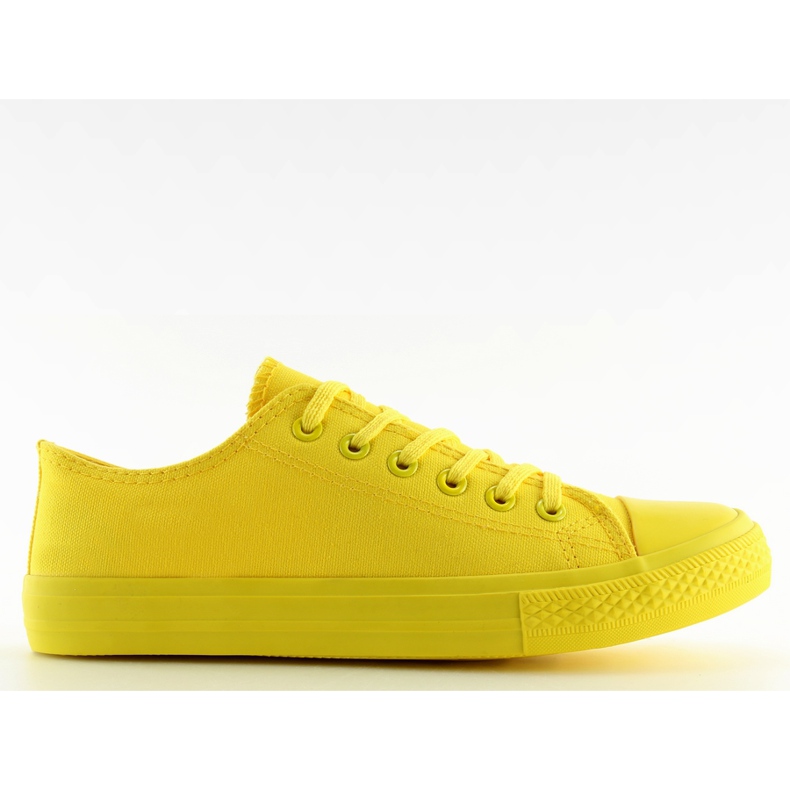 Tênis feminino monocolor amarelo NB176