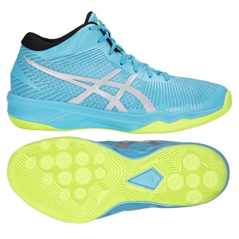 Tênis de voleibol Asics Gel-Volley Elite Ff Mt M B750N-400 multicolorido azul