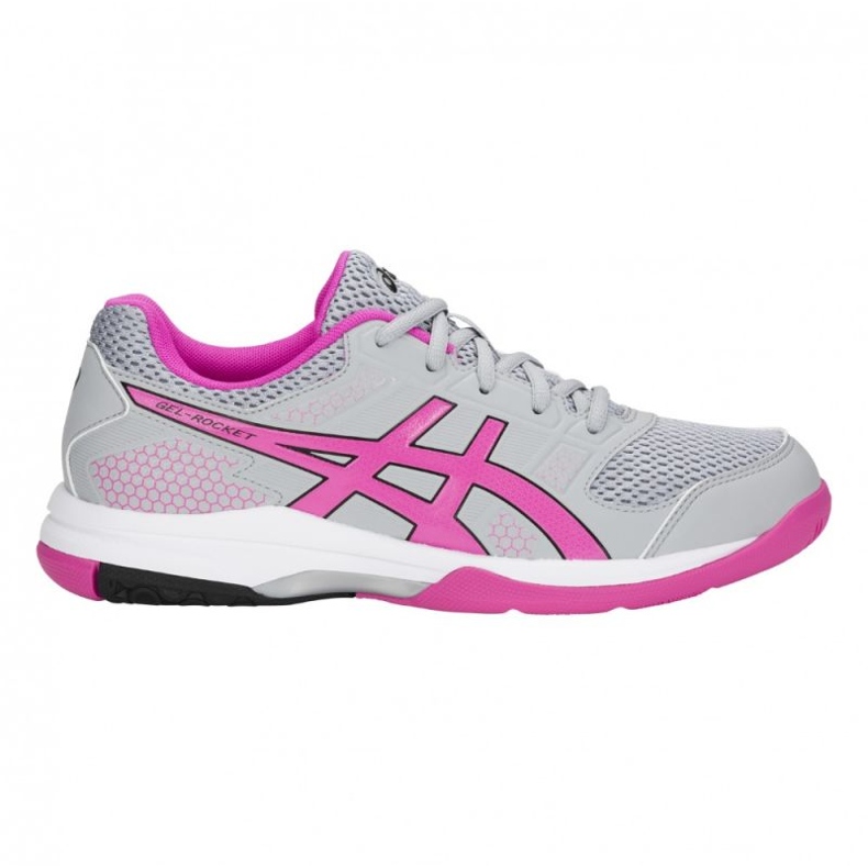 Tênis de voleibol Asics Gel Rocket 8 W B756Y-020 cinza tons de cinza