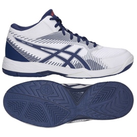 Tênis de voleibol Asics Gel Task M B703Y-100 branco branco