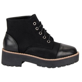 Botas de pedra para trabalhar preto
