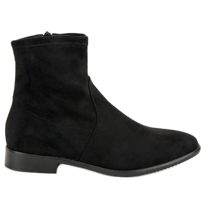 Bella Paris Botas pretas clássicas preto