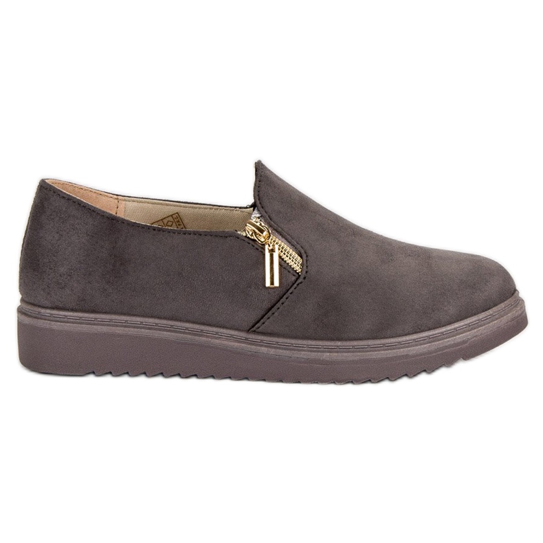 Tênis camurça cinza