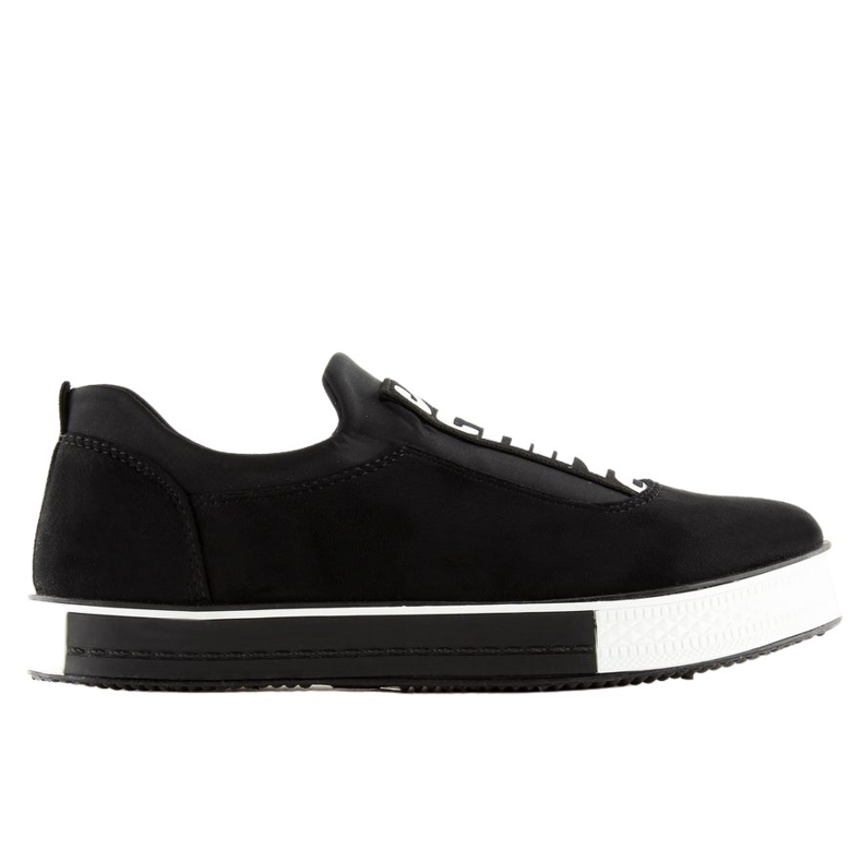 Tênis femininos negros NB178 Preto