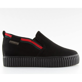 Sapatilhas slip-on preto 107-40 Preto