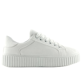 Tênis branco AX03 branco com sola alta