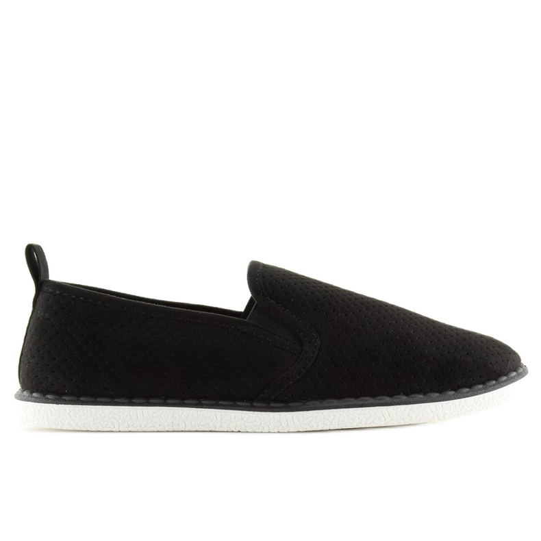 Tênis preto LA08P preto slip-on