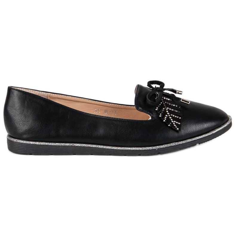 Super Me Bailarinas negras preto