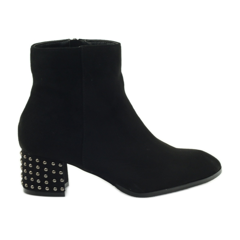 Botas de inverno pretas Filippo 540 de salto alto preto