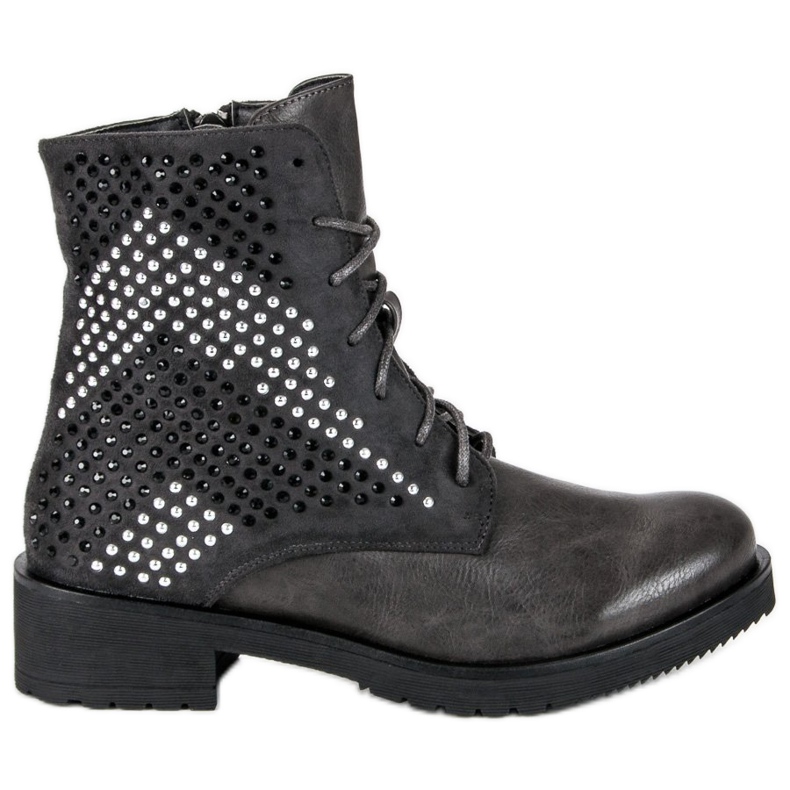 Botas de pedra para trabalhar cinza