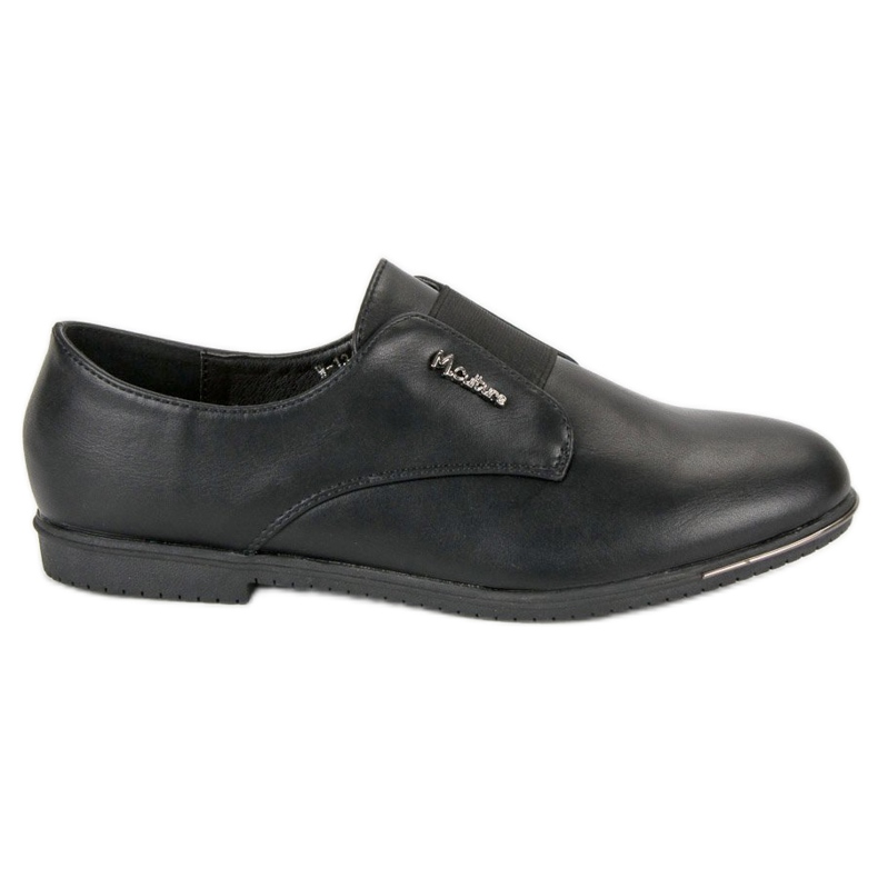 Miss Laura Sapatos pretos deslizantes